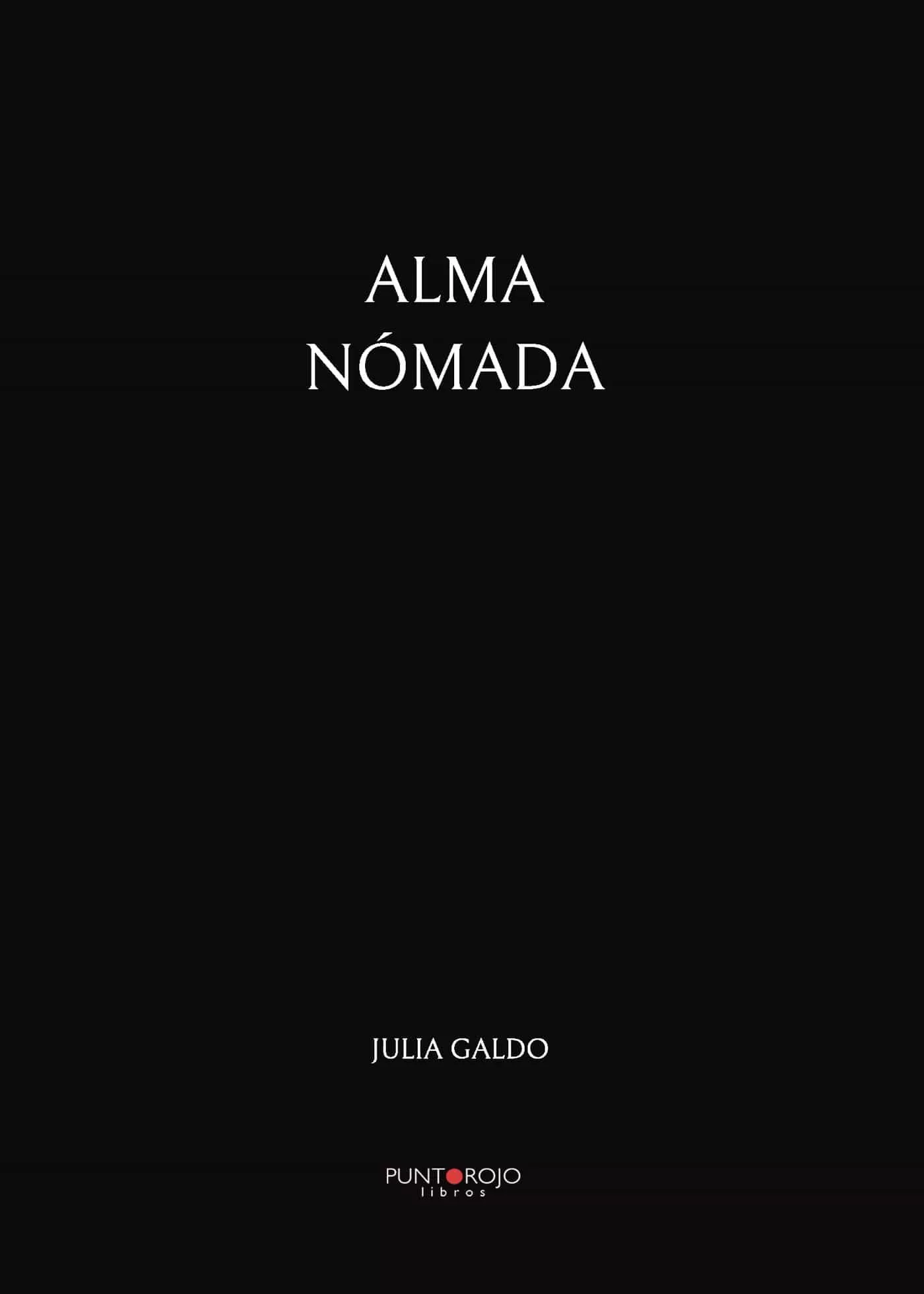 Portada del Libro Alma Nómada de Julia Galdo - 9788418031366