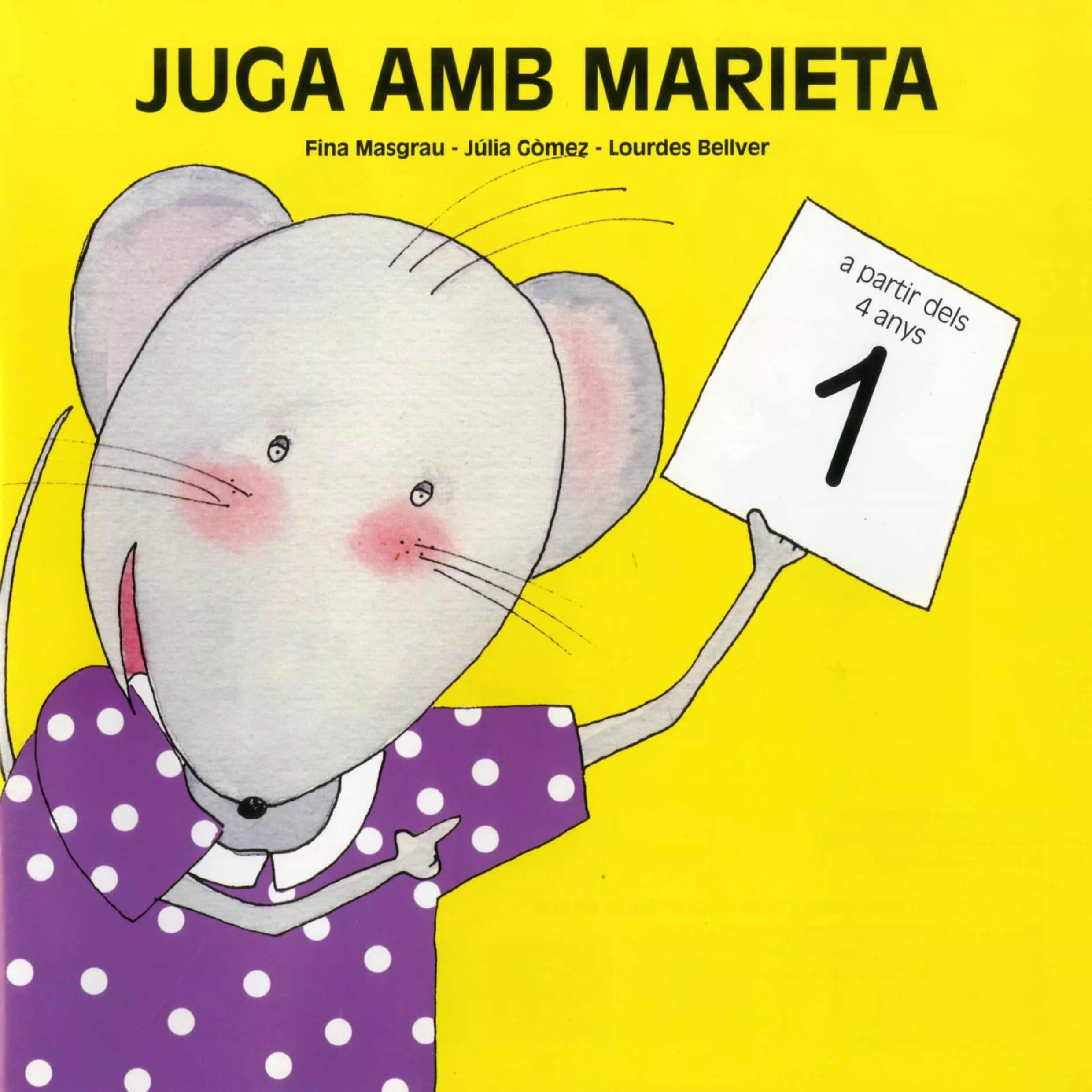 Portada del Libro Juga Amb Marieta; 1 de Julia Gomez - 9788481316094