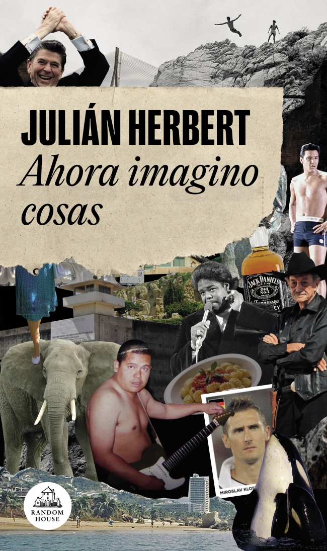 Portada del Libro Ahora Imagino Cosas de Julian Herbert - 9788439737452