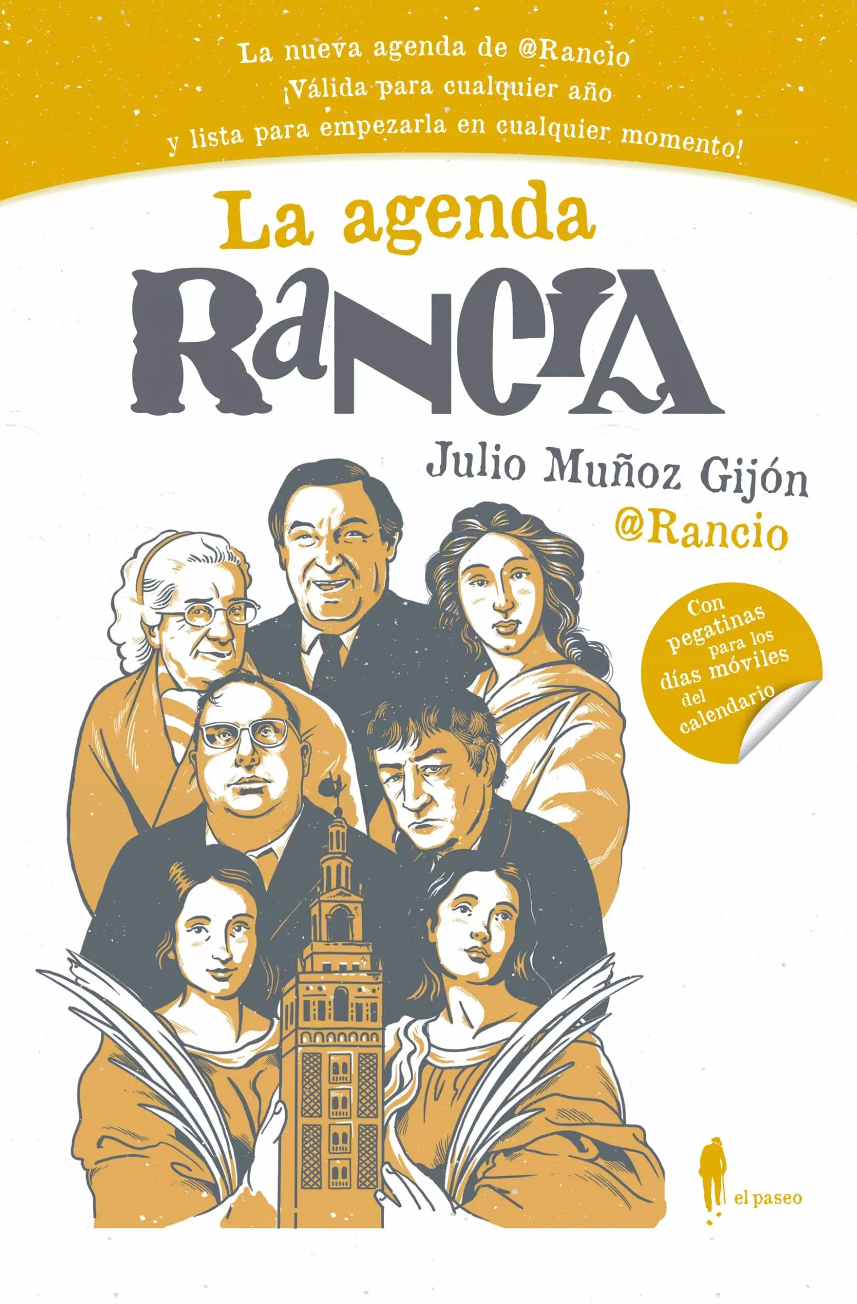 Portada del Libro La Agenda Rancia de Julio Muñoz Gijon - 9788412072853