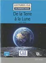 Portada del Libro De La Terre A La Lune - Niveau 2/A2 - Livre + Cd de Julio Verne - 9782090317220