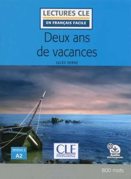 Portada del Libro Deux Ans De Vacances - Niveau 2/A2 - Livre (2ª Ed.) de Julio Verne - 9782090311259