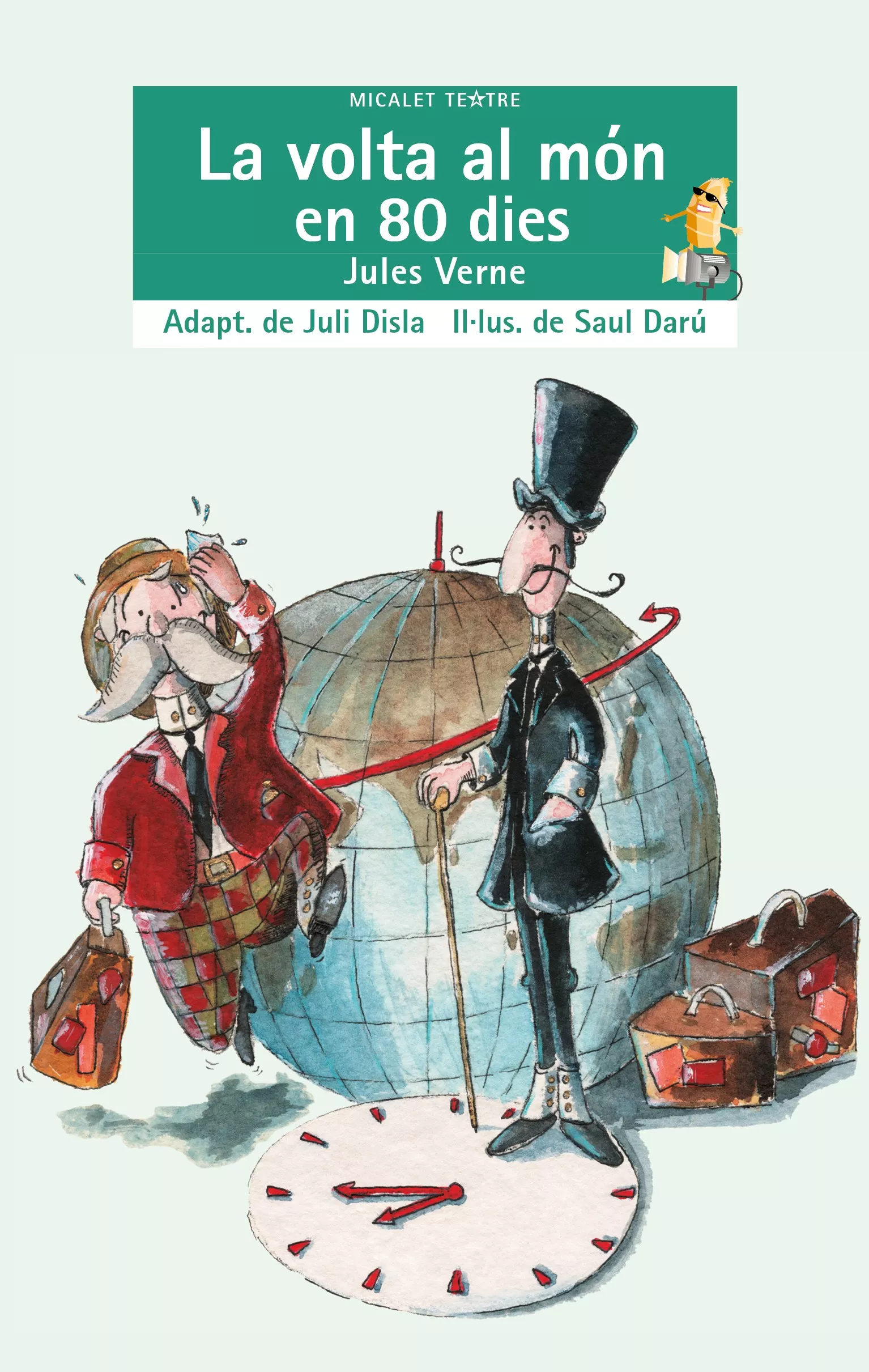 Portada del Libro La Volta Al Mon En 80 Dies de Julio Verne - 9788476606490
