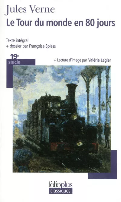 Portada del Libro Le Tour Du Monde En 80 Jours (Texte Integral + Dossier) de Julio Verne - 9782070317516