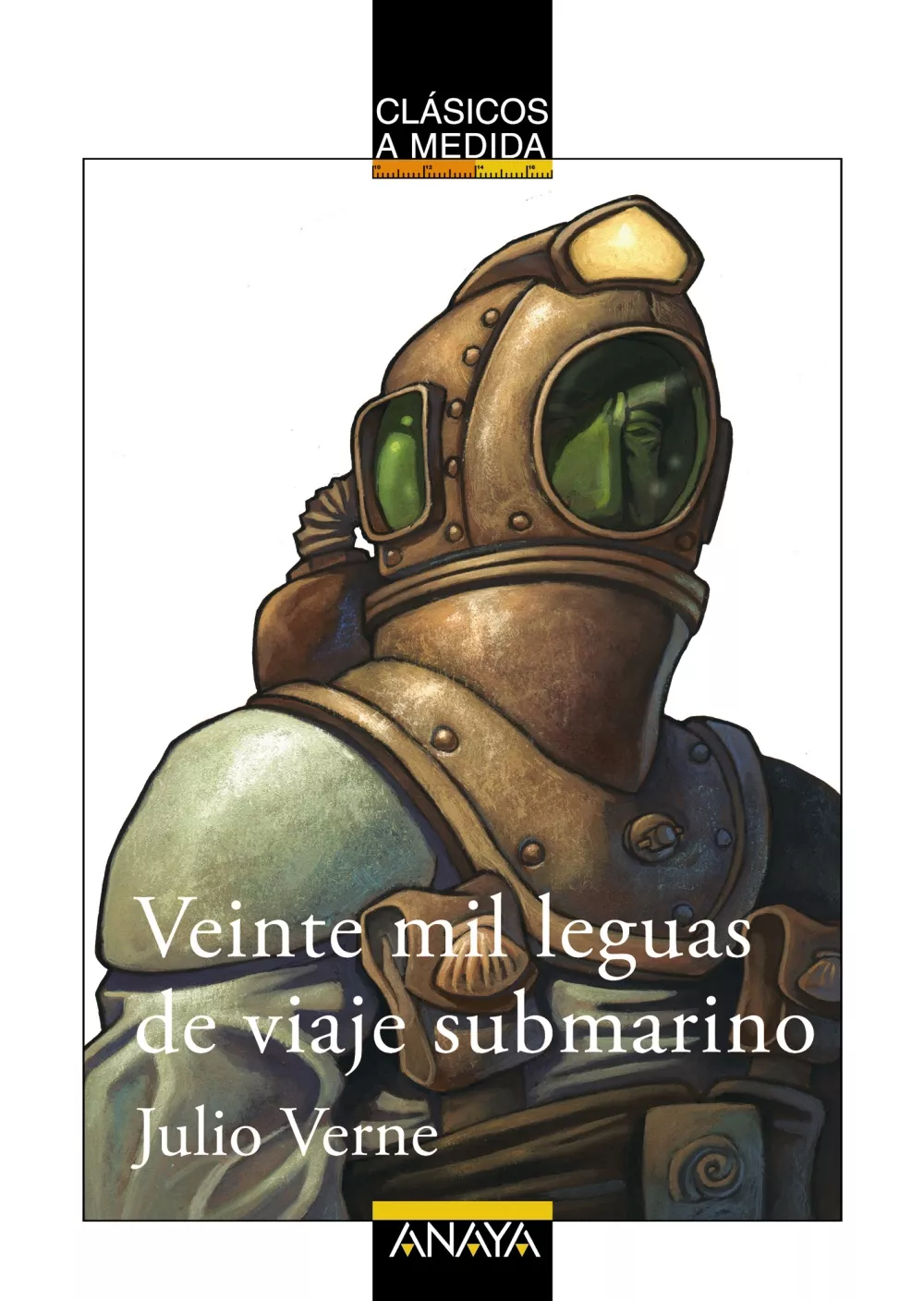 Portada del Libro Veinte Mil Leguas De Viaje Submarino de Julio Verne - 9788466747486