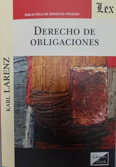 Portada del Libro Derecho De Obligaciones (Larenz) de Karl Larenz - 9789563925951