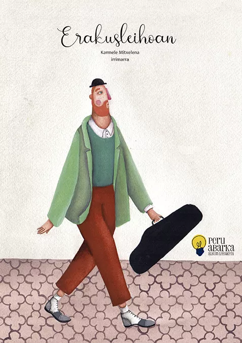 Portada del Libro Erakusleihoan (Xiii. Peru Abarka Album Lehiaketa 2019) de Karmele Mitxelena - 9788491095002