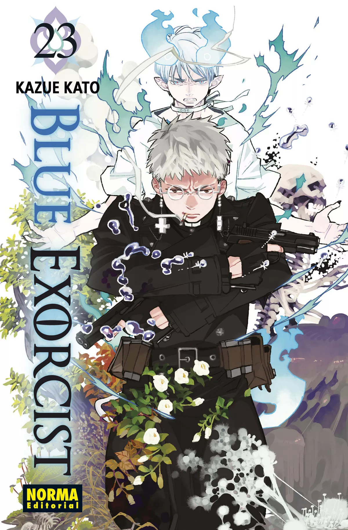 Portada del Libro Blue Exorcist 23 de Kazue Kato - 9788467940336