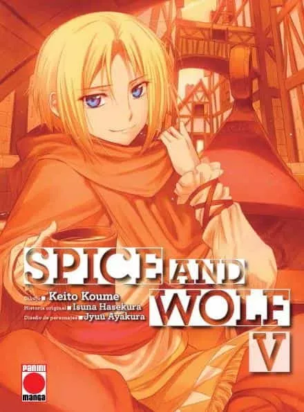 Portada del Libro Spice And Wolf 5 de Keito Koume - 9788413343549
