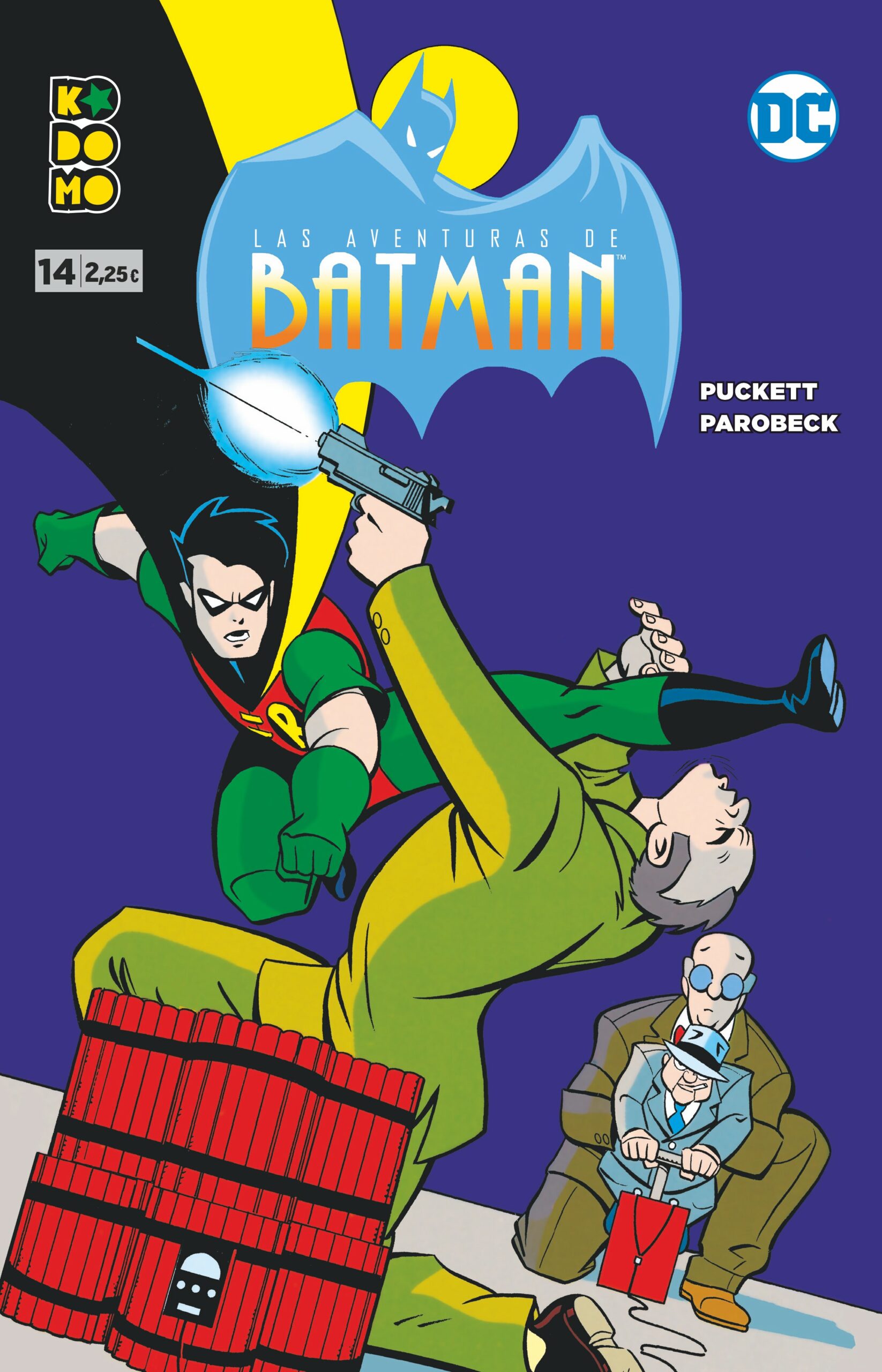 Portada del Libro Las Aventuras De Batman Núm. 14 de Kelley Puckett - 9788418120718