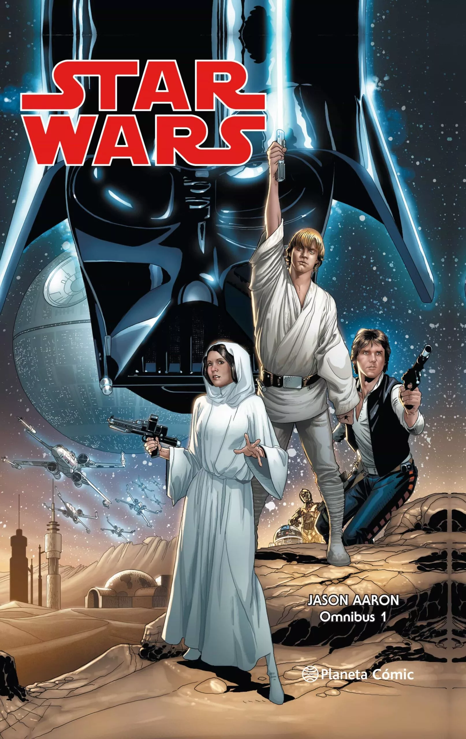 Portada del Libro Star Wars Jason Aaron Omnibus Nº 01/02 de Kieron Gillen - 9788491740230
