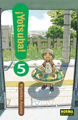 Portada del Libro ¡Yotsuba! Nº 5 (2ª Ed) de Kiyohiko Azuma - 9788498148701
