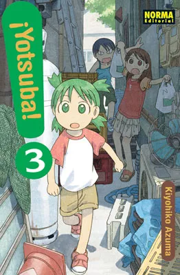 Portada del Libro ¡Yotsuba! Nº 3 de Kiyohiro Azuma - 9788498143997