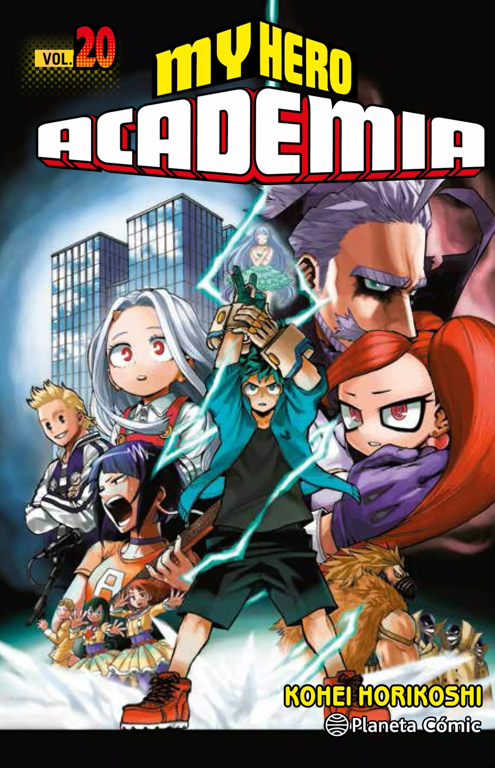 Portada del Libro My Hero Academia Nº 20 de Kohei Horikoshi - 9788491743545