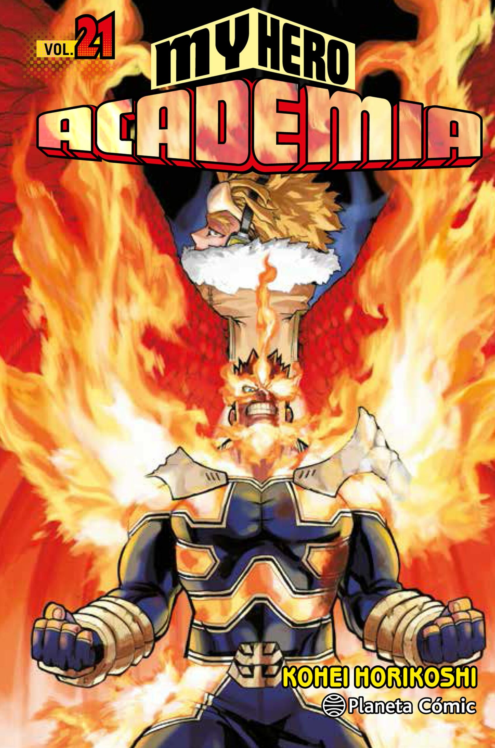 Portada del Libro My Hero Academia Nº 21 de Kohei Horikoshi - 9788413410999