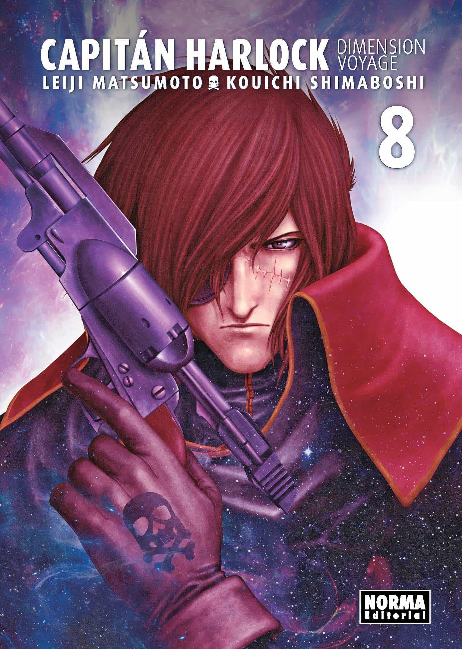 Portada del Libro Capitan Harlock Dimension Voyage 8 de Kouichi Shimaboshi - 9788467937855