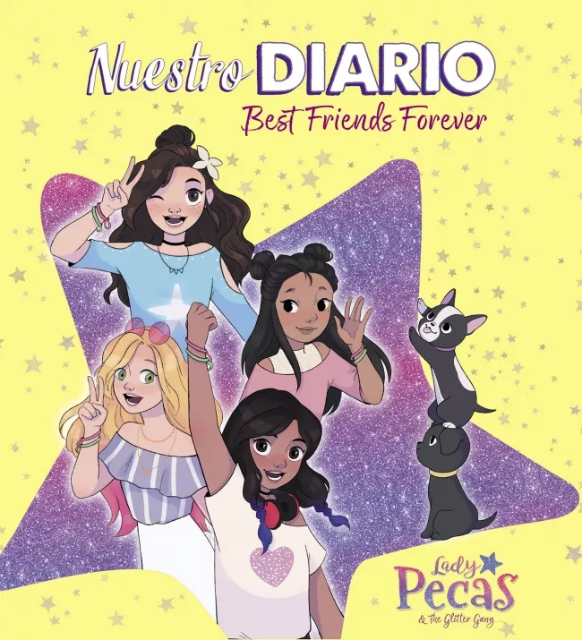 Portada del Libro Nuestro Diario Lady Pecas de Lady Pecas - 9788417922320