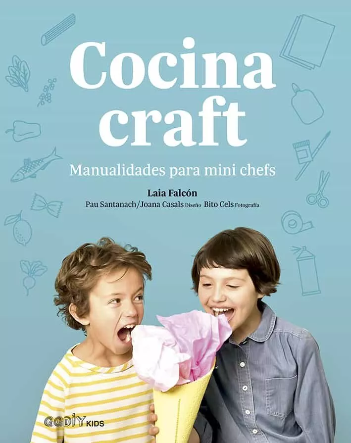Portada del Libro Cocina Craft:Manualidades Para Miniichefs de Laia Falcon - 9788425231964