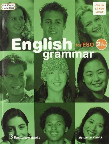 Portada del Libro English Grammar For Eso (2º Ciclo) (Incluye Cd-Rom) (Ed. En Caste Llan de Lance Kinnick - 9789963471782