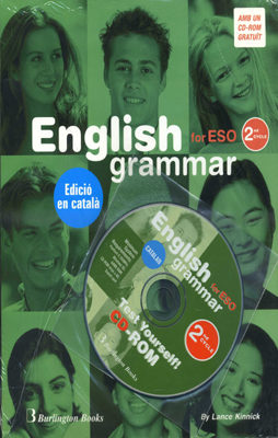 Portada del Libro English Grammar For Eso (2º Ciclo) (Incluye Cd-Rom) (Ed. En Catal An) de Lance Kinnick - 9789963474783