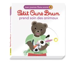 Portada del Libro Petit Ours Brun Prend Soin Animaux Mon Premie de Laura Bour - 9791036314728