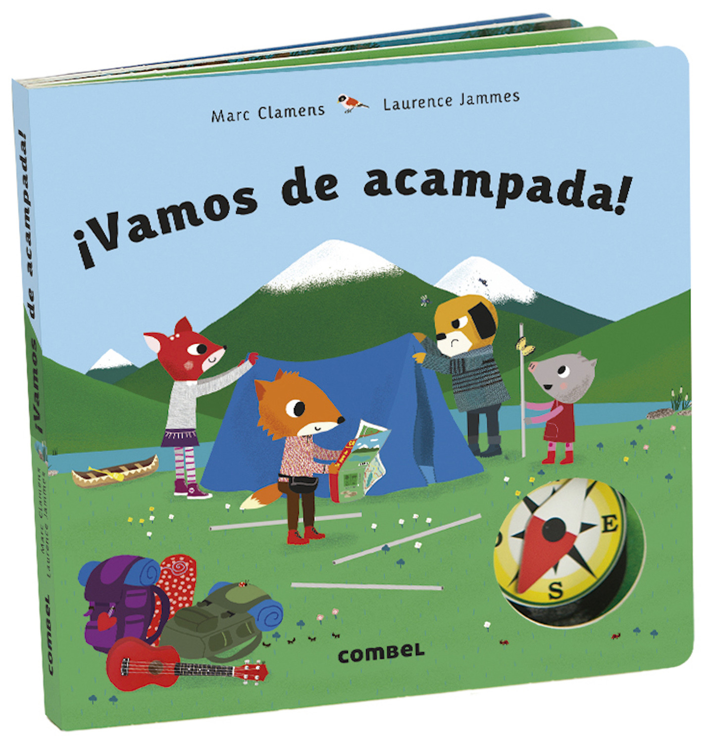 Portada del Libro ¡Vamos De Acampada! de Laurence Jammes - 9788491015611
