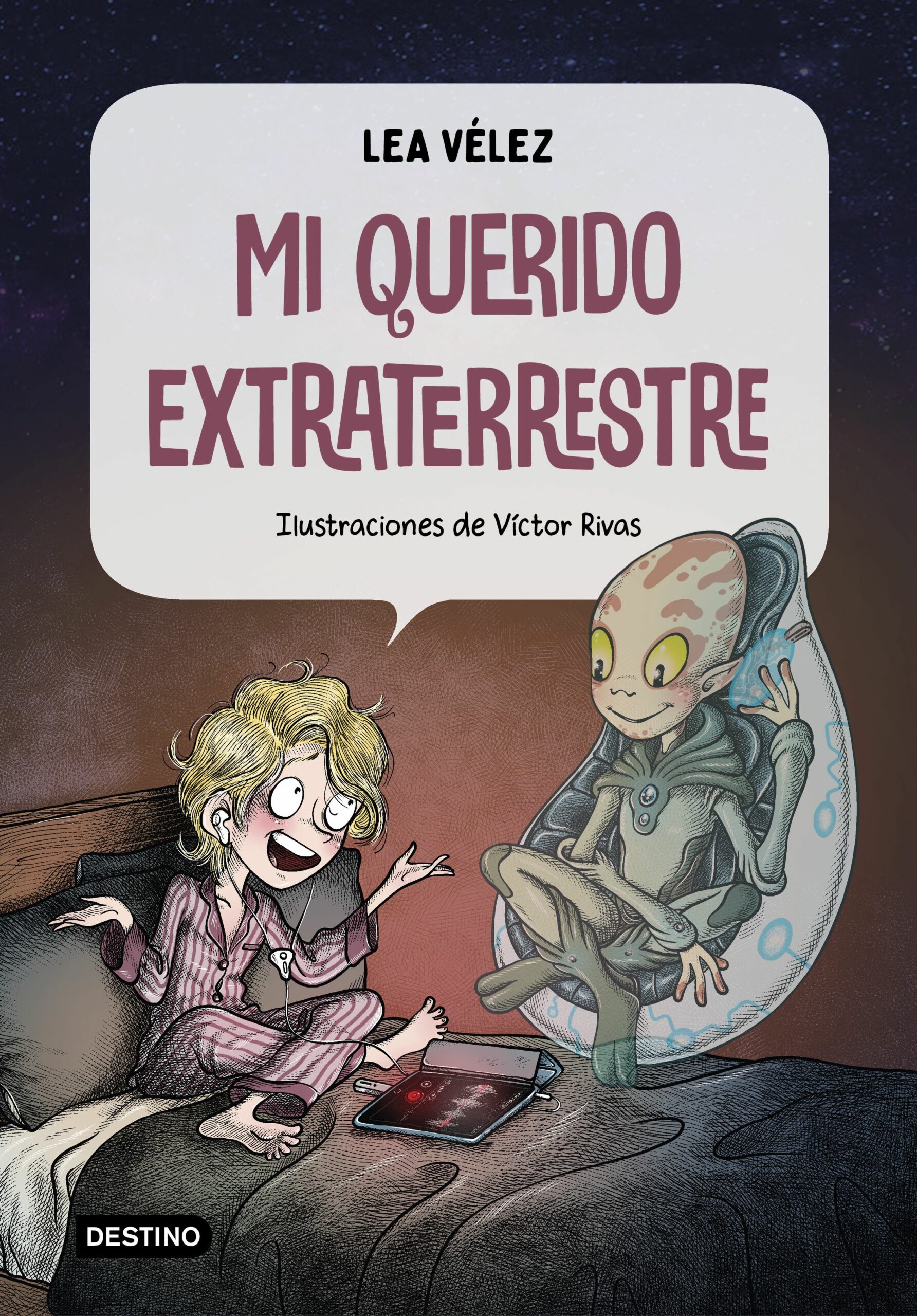 Portada del Libro Mi Querido Extraterrestre de Lea Velez - 9788408226994