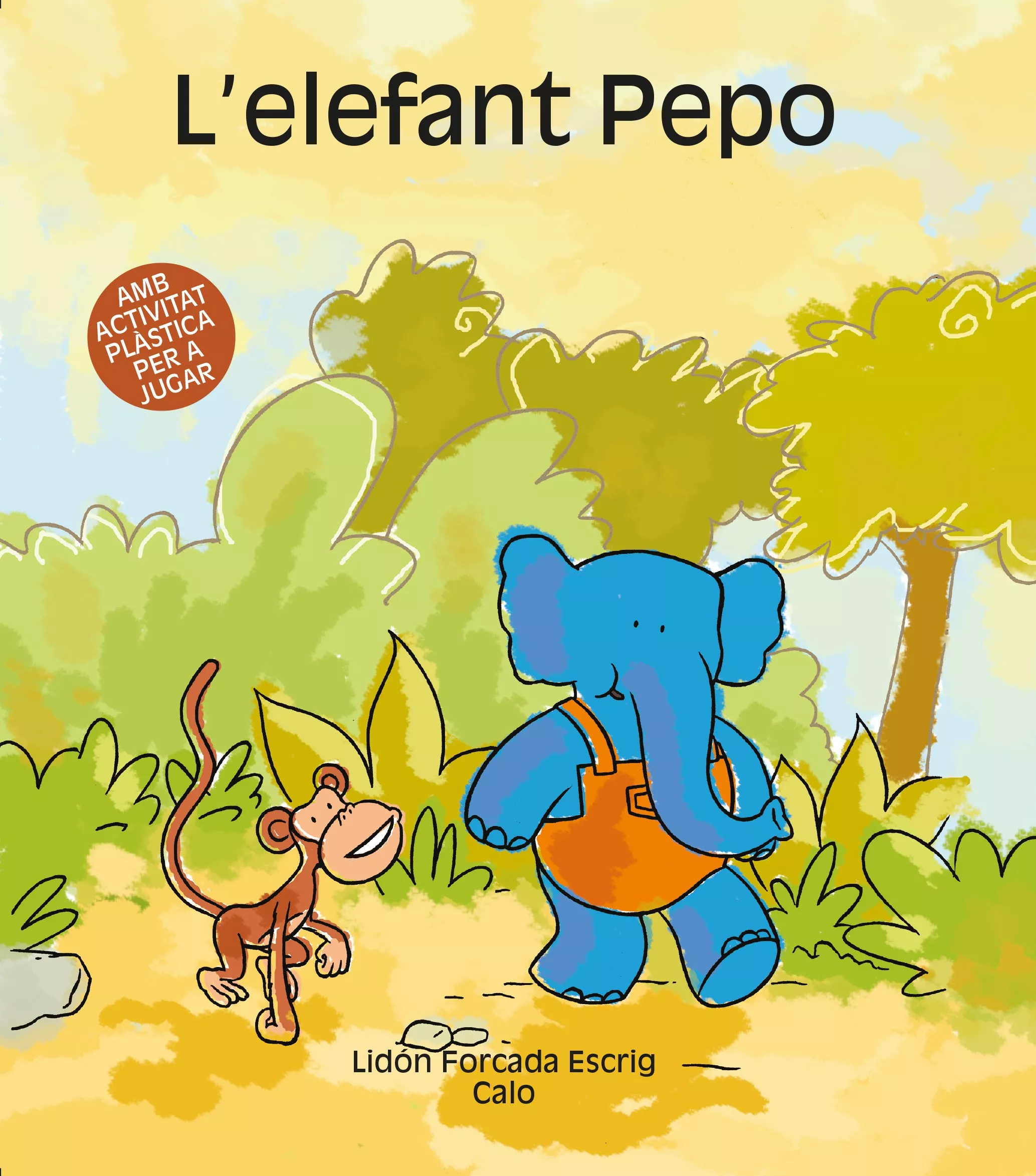 Portada del Libro Lelefant Pepo de Lidon Forcada - 9788481316070