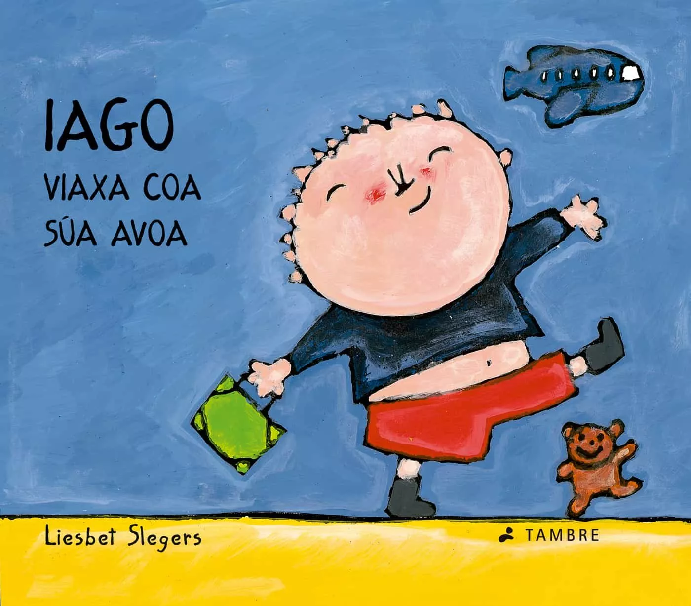 Portada del Libro Iago Viaxa Coa Sua Avoa de Liesbet Slegers - 9788426351043