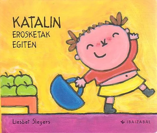 Portada del Libro Katalin Erosketak Egiten de Liesbet Slegers - 9788483257975