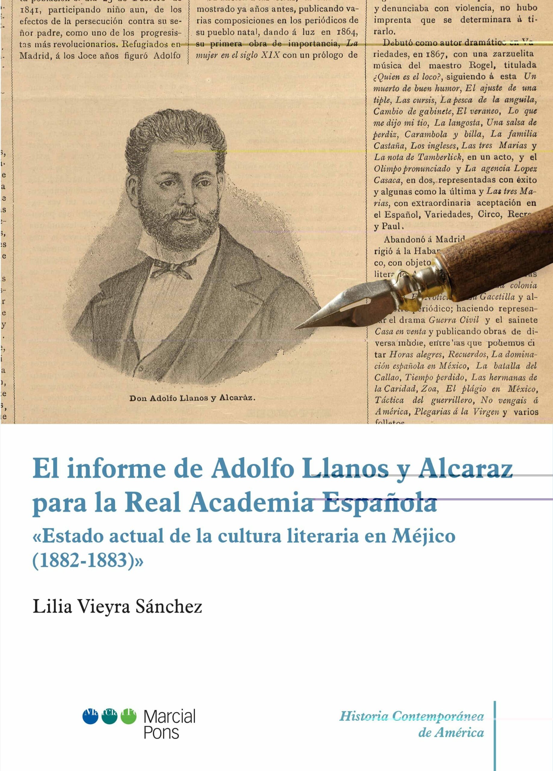 Portada del Libro El Informe De Adolfo Llanos Y Alcaraz Para La Real Academia Españ Ola de Lilia Vieyra Sanchez - 9788491237389