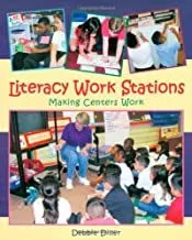 Portada del Libro Literacy Work Stations de - 9781571103536