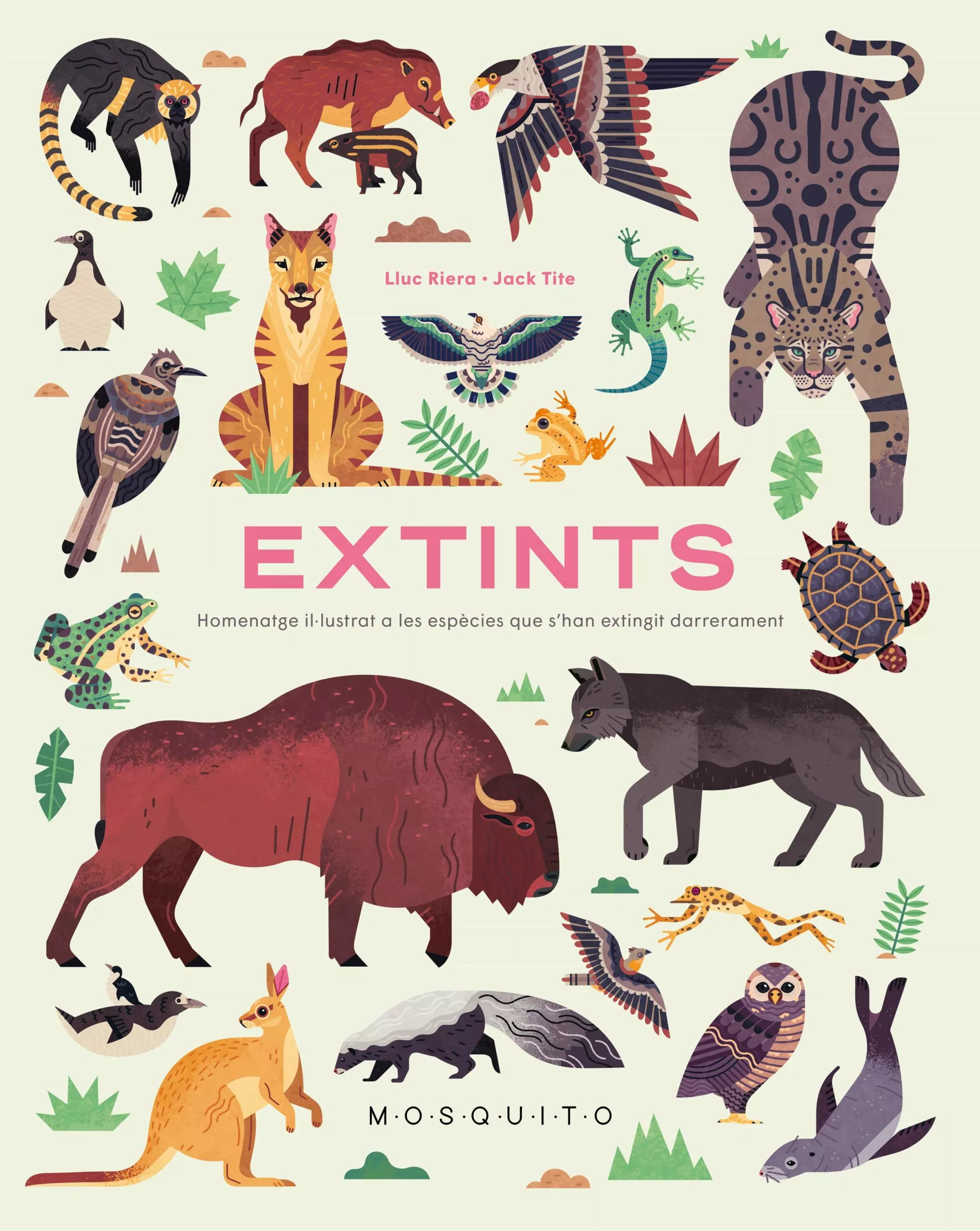 Portada del Libro Extints: Homenatge Il.Lustrat A Les Especies Que S Han Extingit Darrer de Lluc Riera - 9788412033243