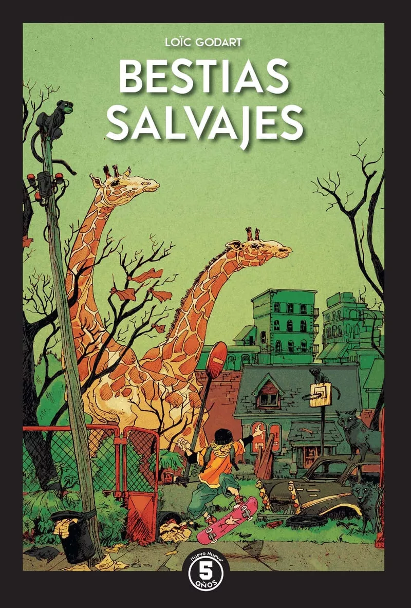 Portada del Libro Bestias Salvajes de Loic Godart - 9788417989163