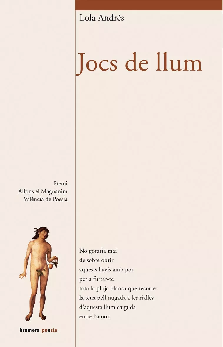 Portada del Libro Jocs De Llum de Lola Andres - 9788498241556