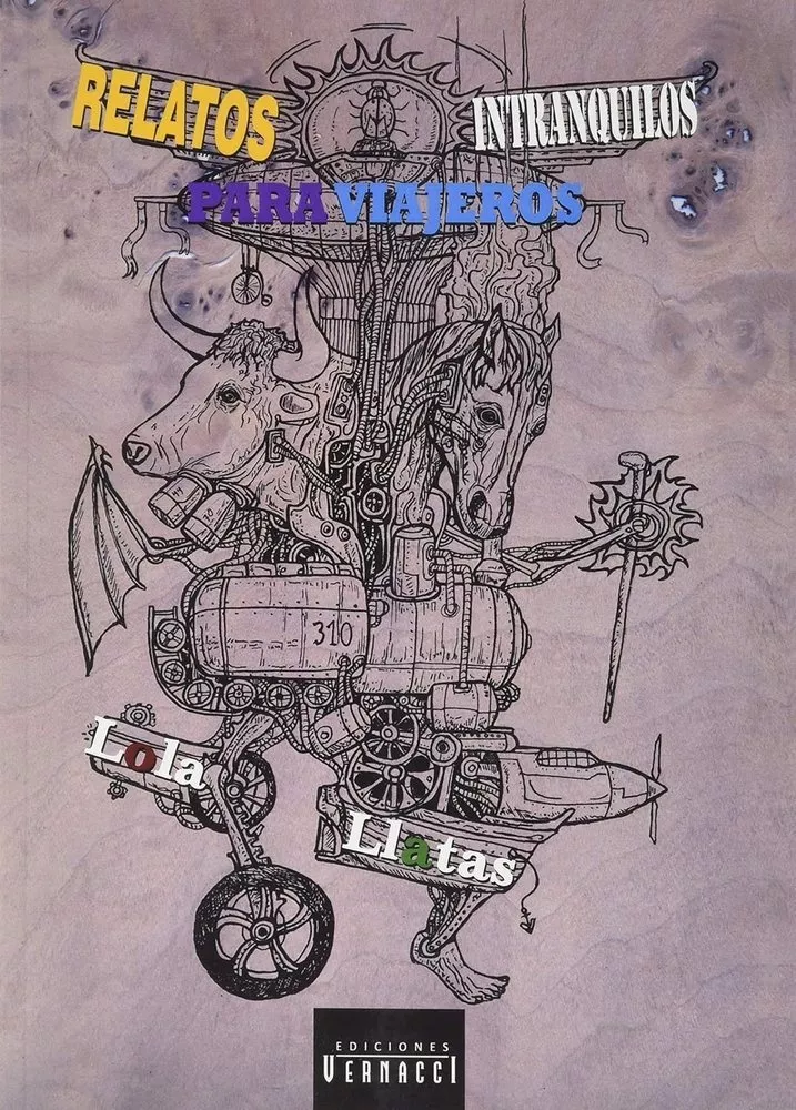 Portada del Libro Relatos Intranquilos Para Viajeros de Lola Llatas Beltran - 9788494843365