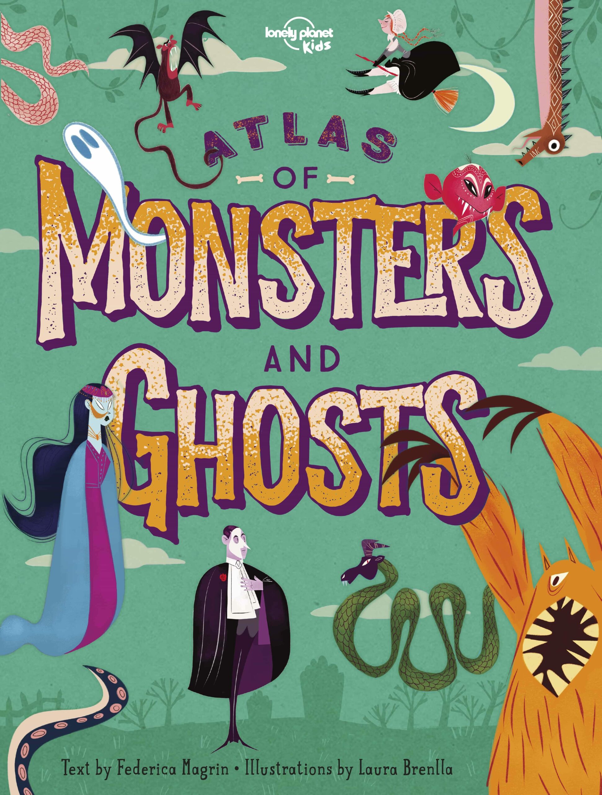 Portada del Libro Lonely Planet Atlas Of Monsters & Ghosts 1 2019 de - 9781788683463