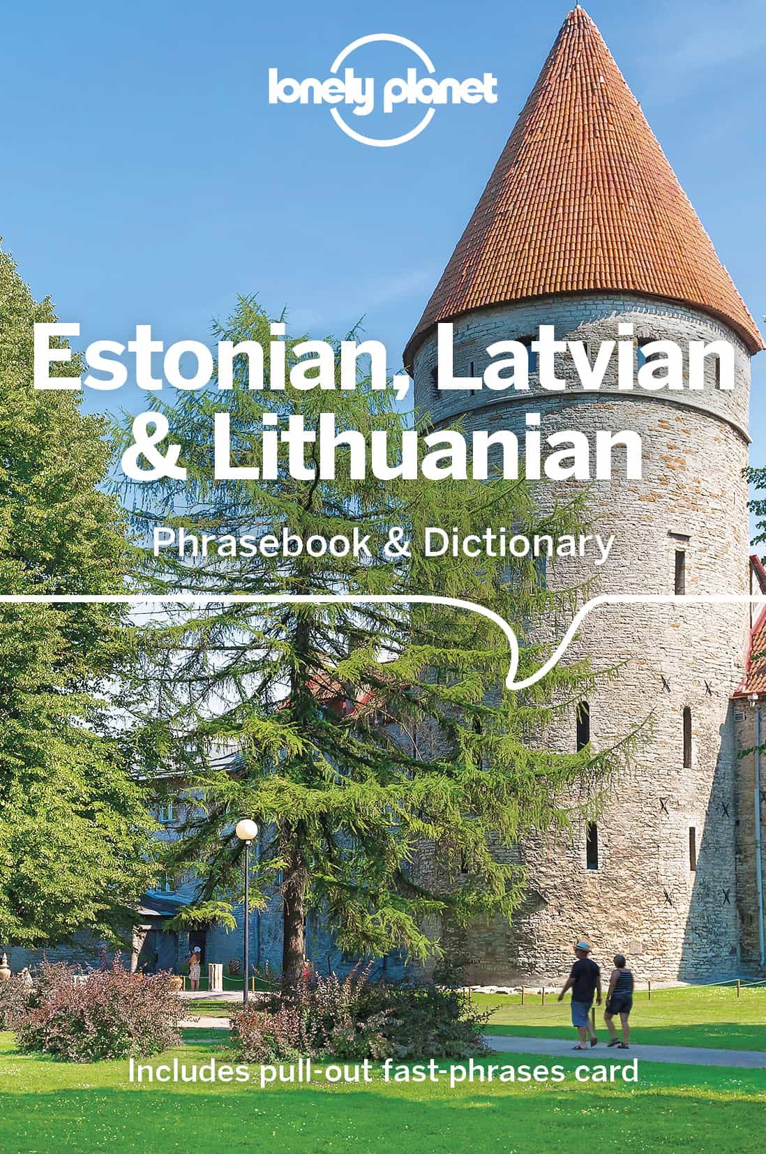 Portada del Libro Lonely Planet Estonian Latvian & Lithuanian Phrasebook & 2020 de - 9781786574824
