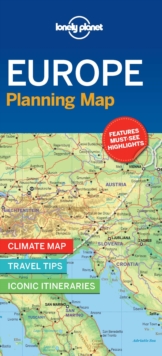Portada del Libro Lonely Planet Europe Planning Map de - 9781786579102