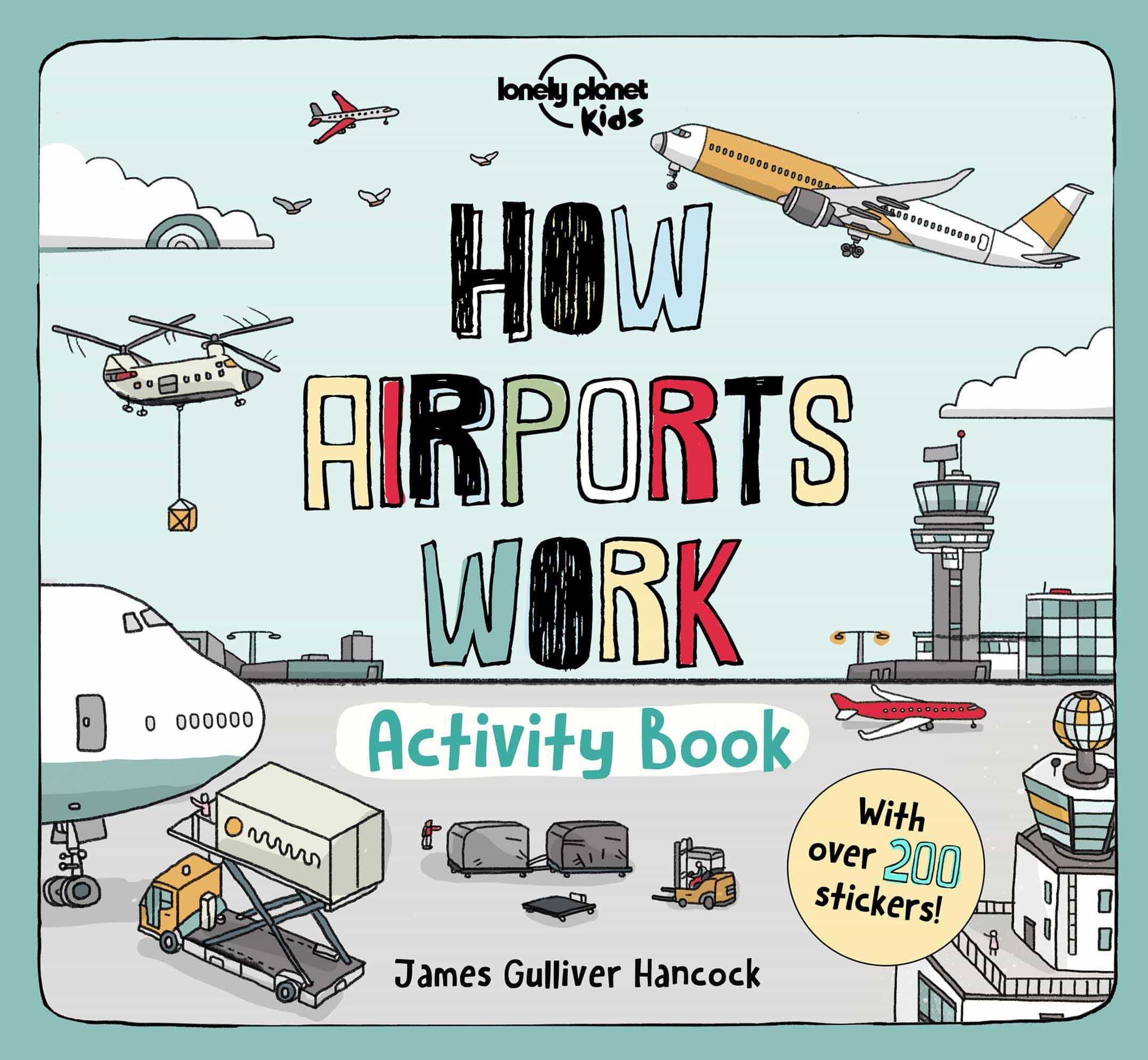 Portada del Libro Lonely Planet How Airports Work Activity Book 1 2020 de - 9781838691059
