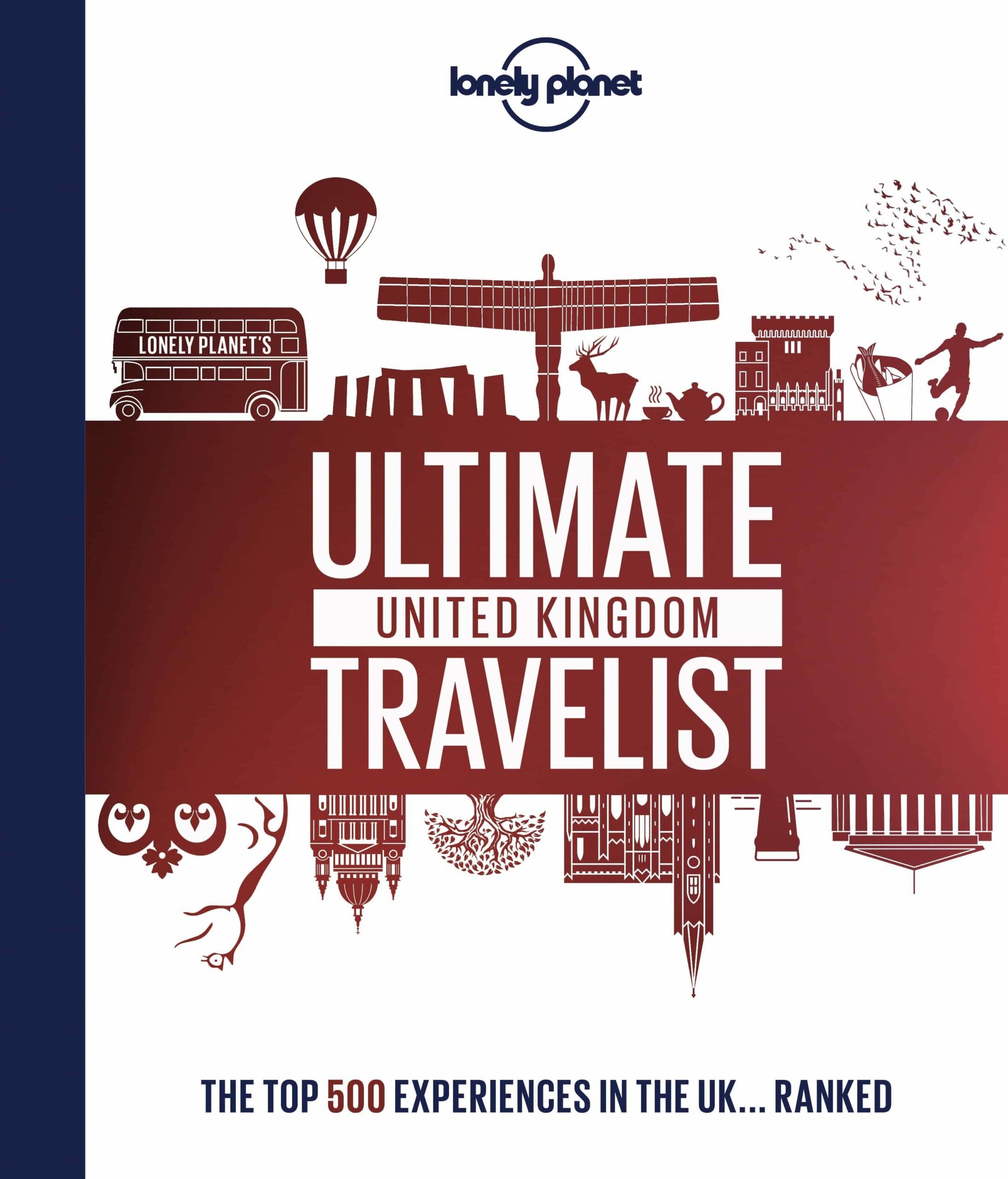 Portada del Libro Lonely Planet Ultimate United Kingdom Travelist 2019 de - 9781788686402