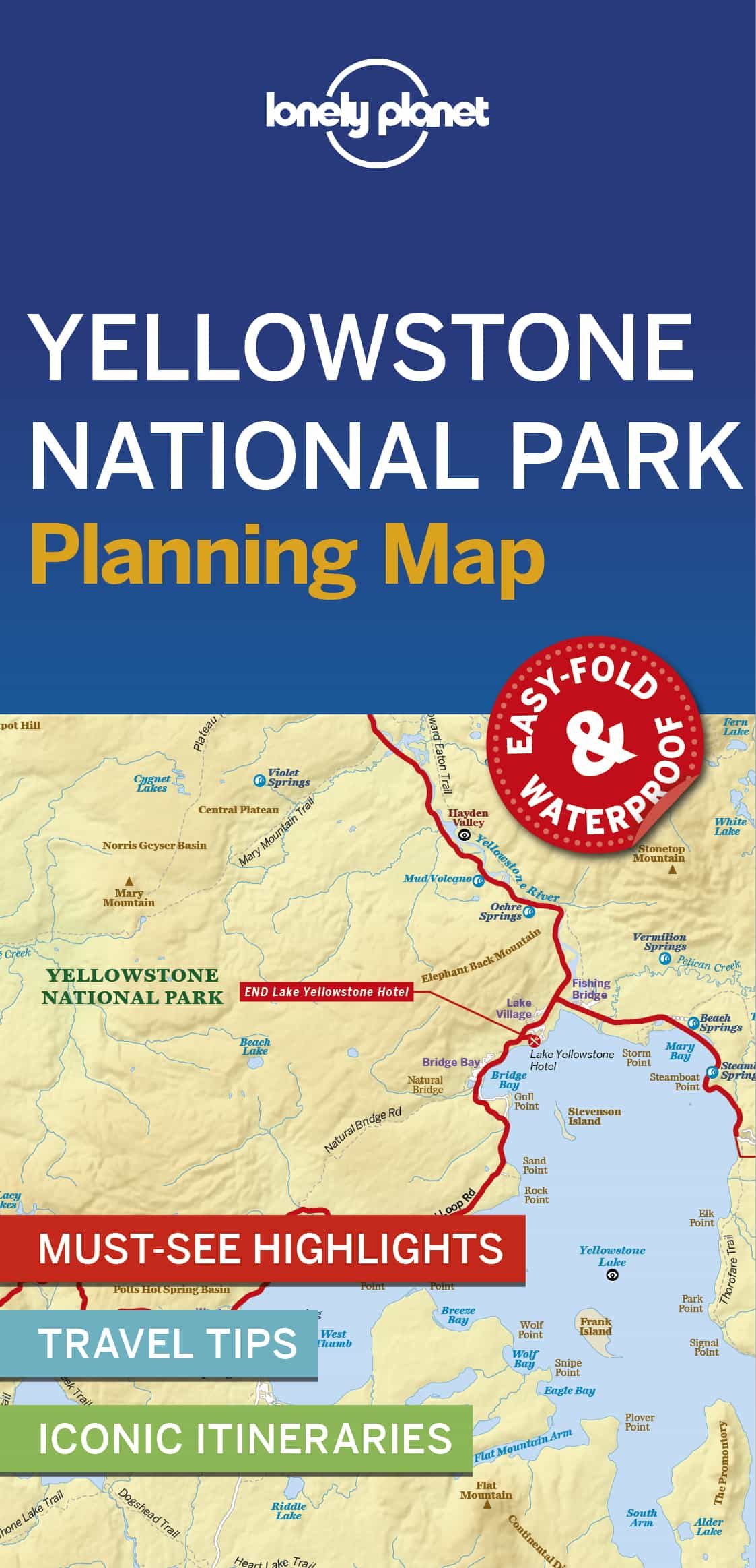 Portada del Libro Lonely Planet Yellowstone National Park 2019 de - 9781788686143