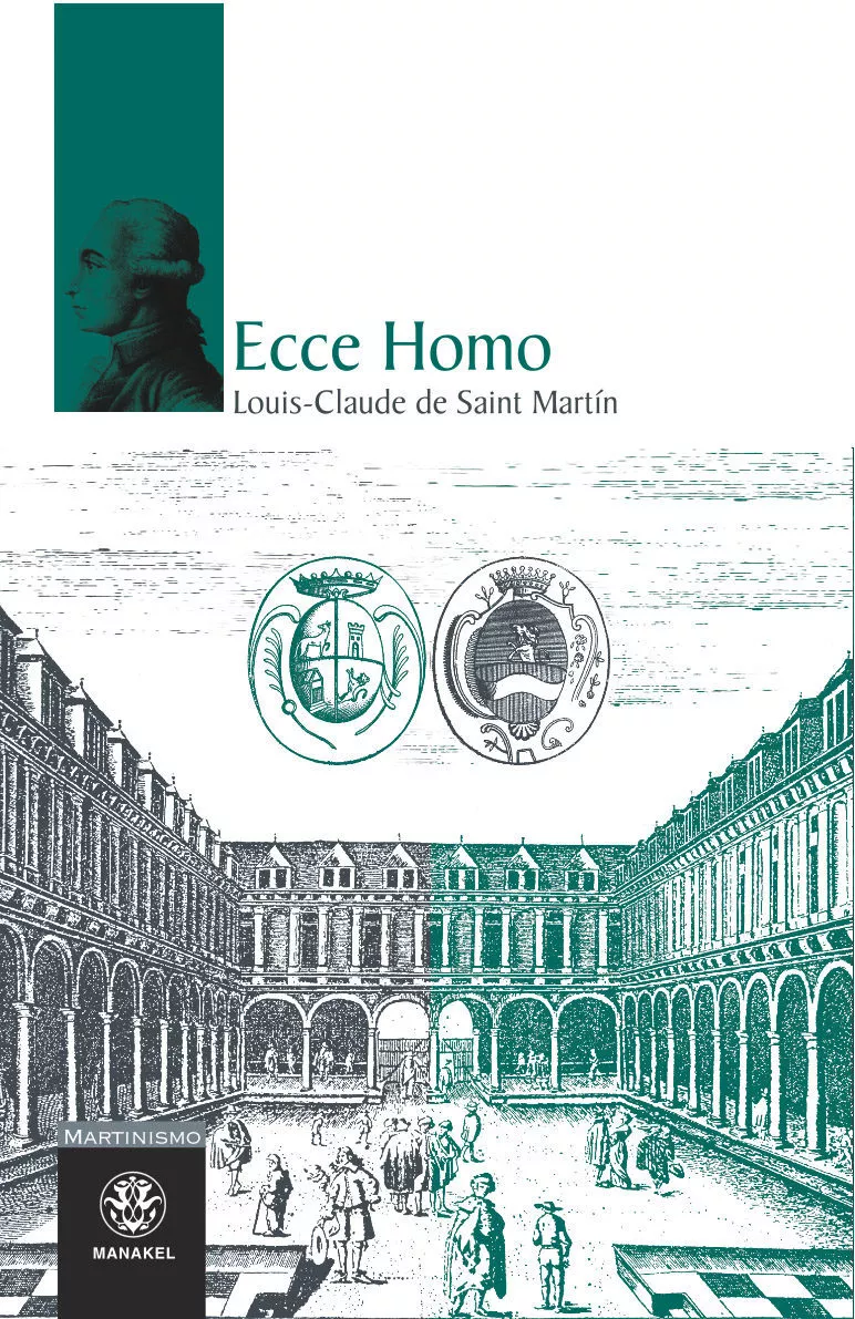 Portada del Libro Ecce Homo de Louis Claude De Saint Martin - 9788498270143