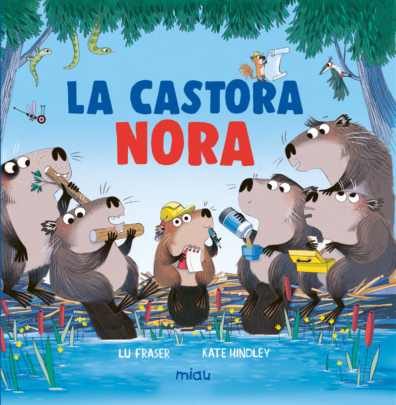 Portada del Libro La Castora Nora de Lu Fraser - 9788410208773