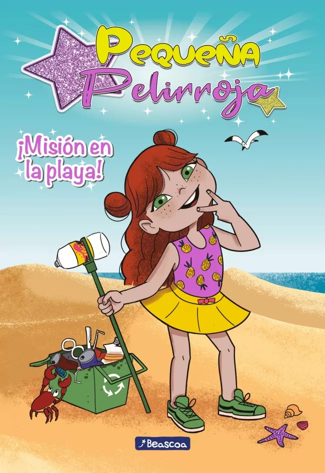 Portada del Libro Misión En La Playa (Pequeña Pelirroja) de Lucia Torres - 9788448854645