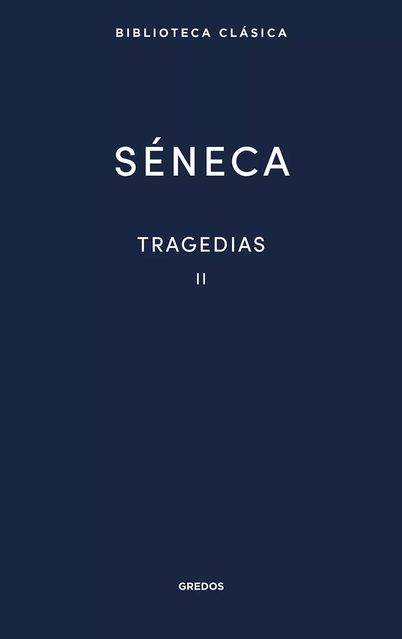 Portada del Libro Tragedias Vol.2 de Lucio Anneo Seneca - 9788424939236