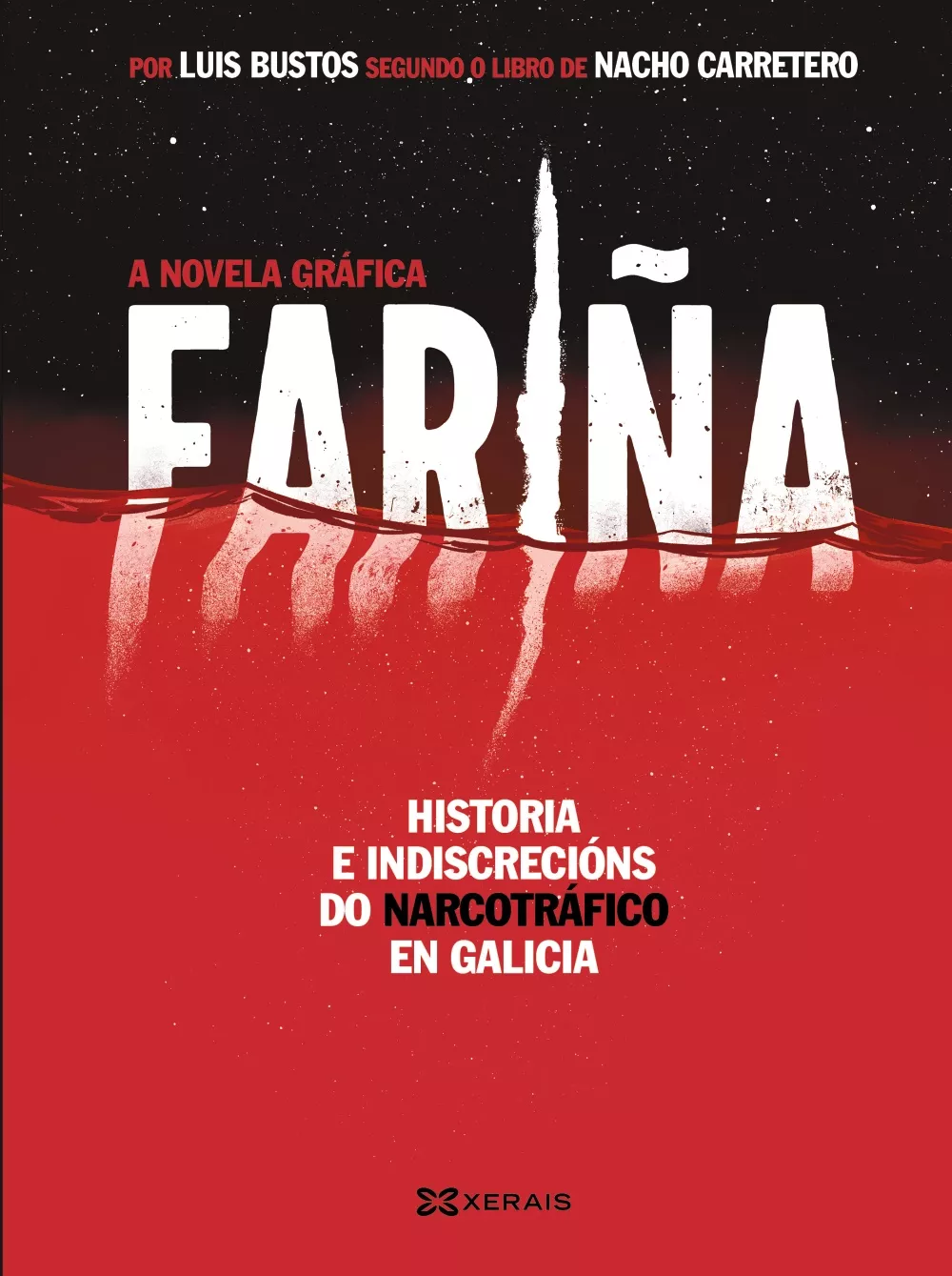Portada del Libro Fariña. A Novela Grafica (Gal) de Luis Alberto Bustos Gomez - 9788491216117