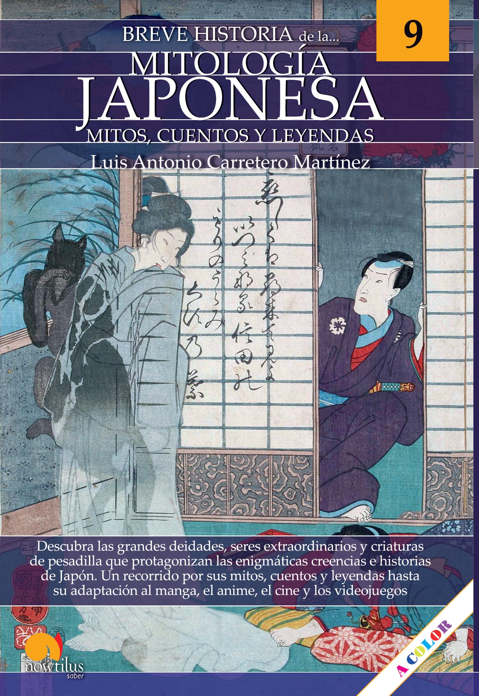Portada del Libro Breve Historia De La Mitologia Japonesa. Mitos Cuentos Y Leyenda S de Luis Antonio Carretero Martinez - 9788413051017