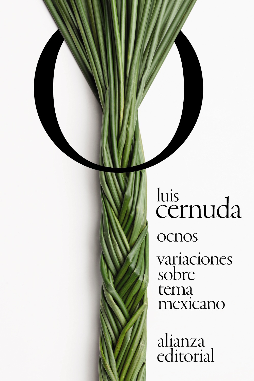 Portada del Libro Ocnos. Variaciones Sobre Tema Mexicano de Luis Cernuda - 9788491819547