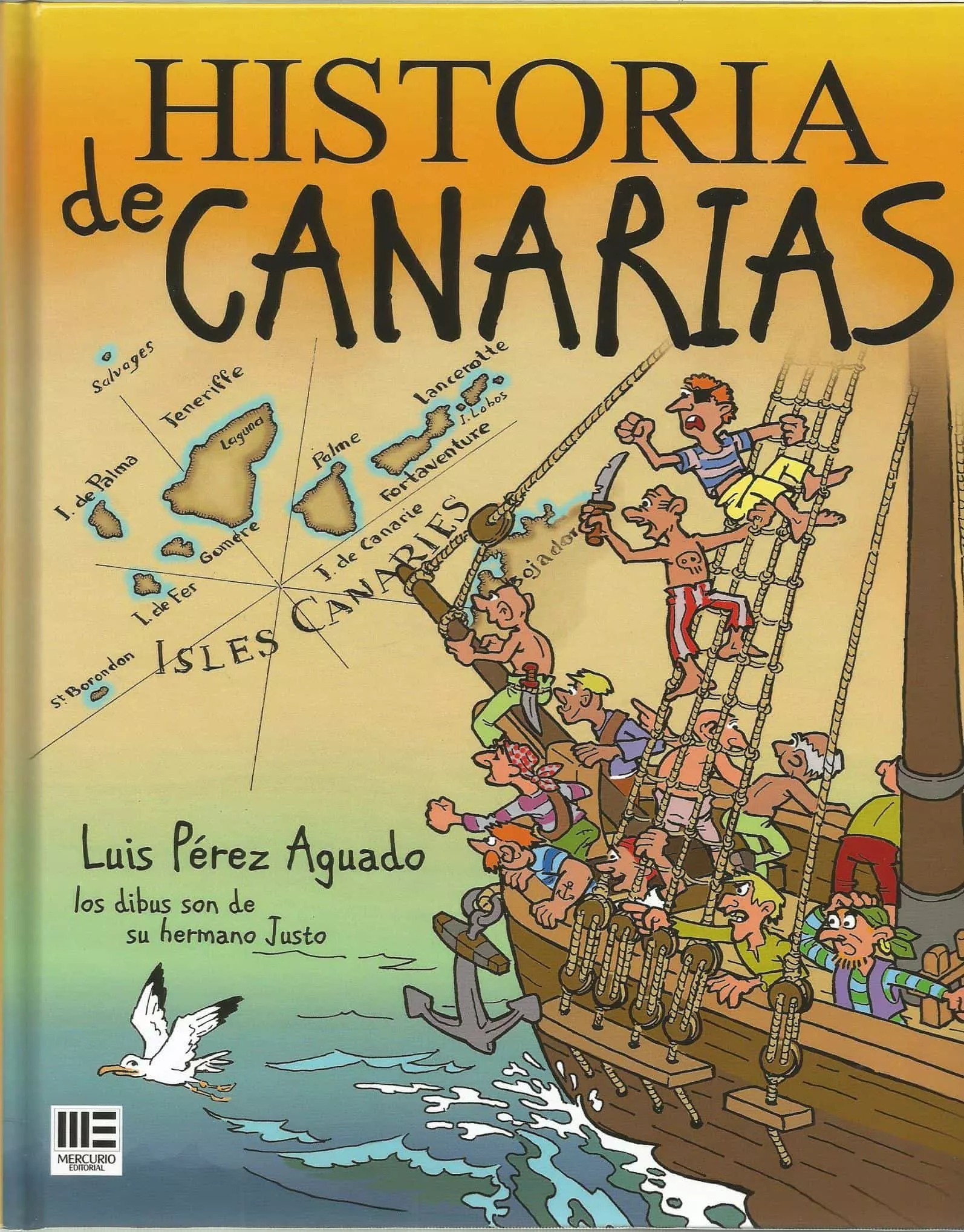 Portada del Libro Historia De Canarias de Luis Perez Aguado - 9788494879845
